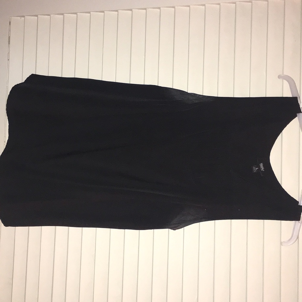 Black tank top, Large